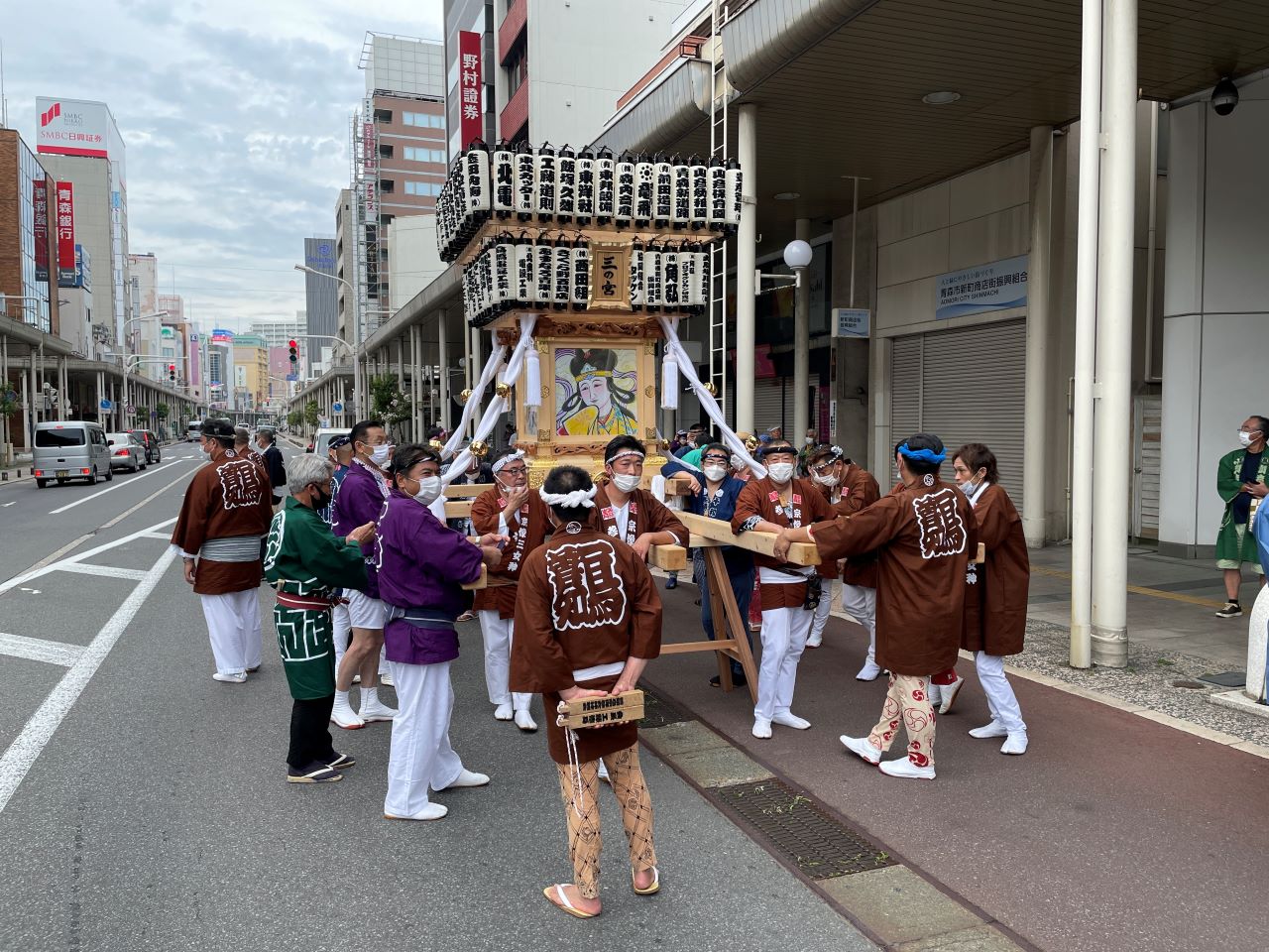 三之宮御披露目渡御2日目の様子7